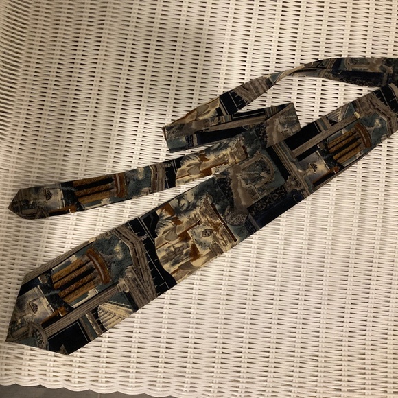 Silk Unicef The Museum Store Tie - Picture 11 of 12